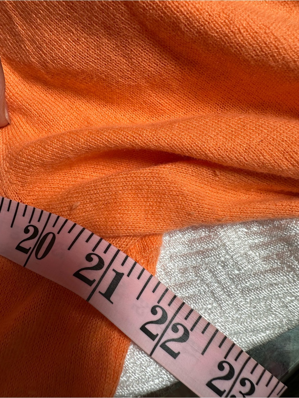 GAP Orange V-Neck Button Cardigan - Picture 13 of 13